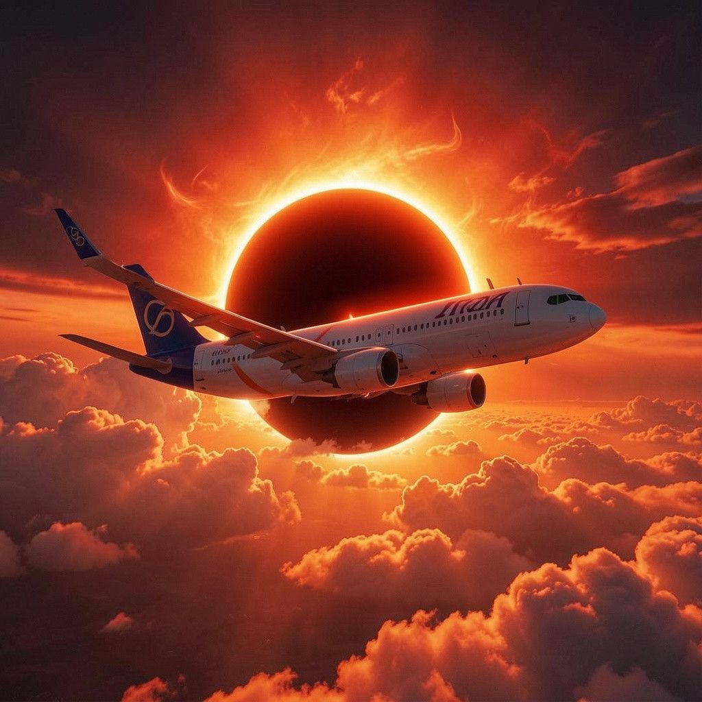Los vuelos programados para ver el eclipse desde España, en tierra o desde el aire
