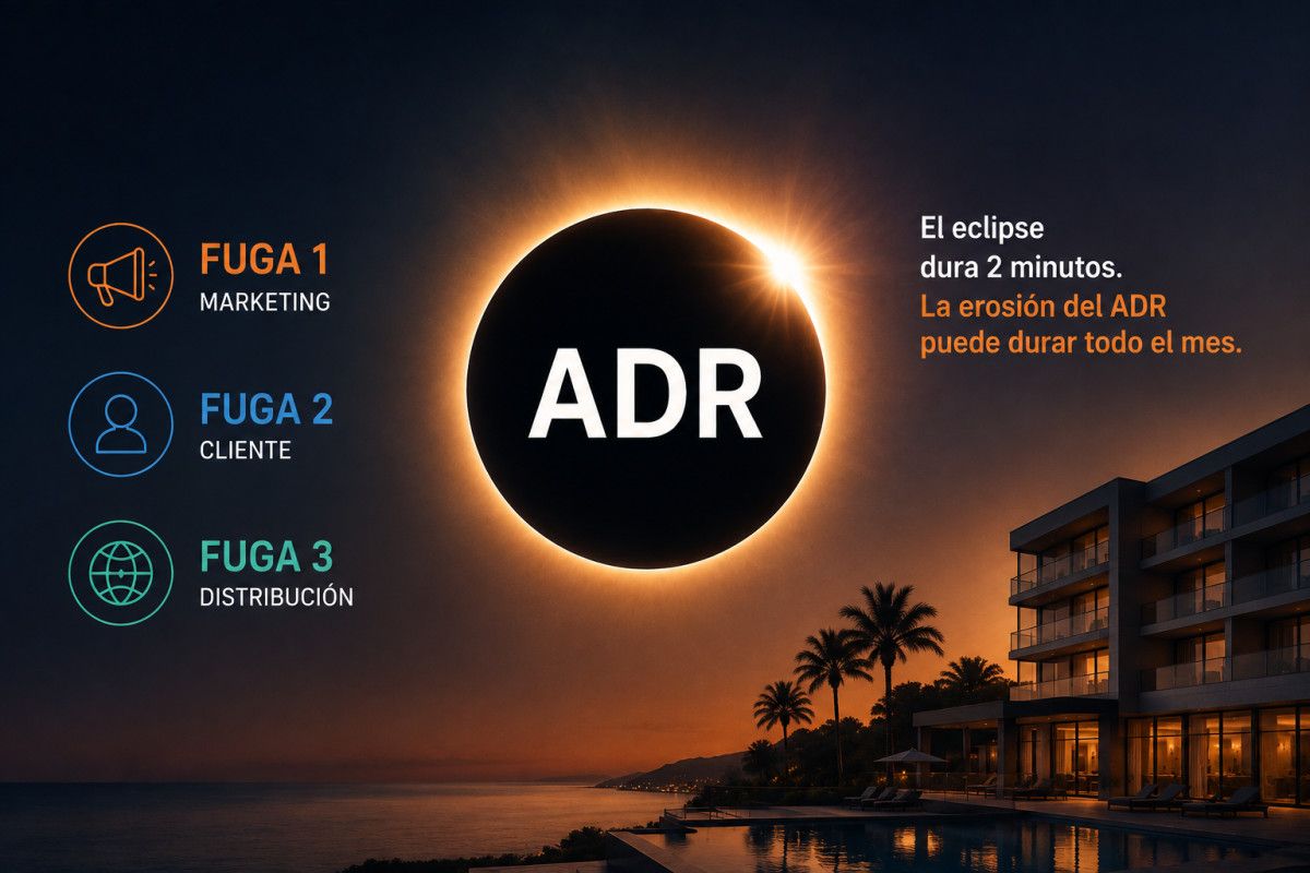 El eclipse dura dos minutos, la erosión de tu ADR puede durar todo agosto