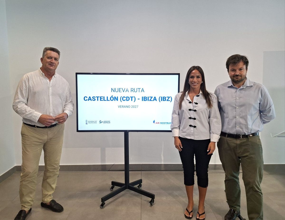 Castell&oacute;n suma una ruta a Ibiza en 2027 tras batir r&eacute;cord de pasajeros