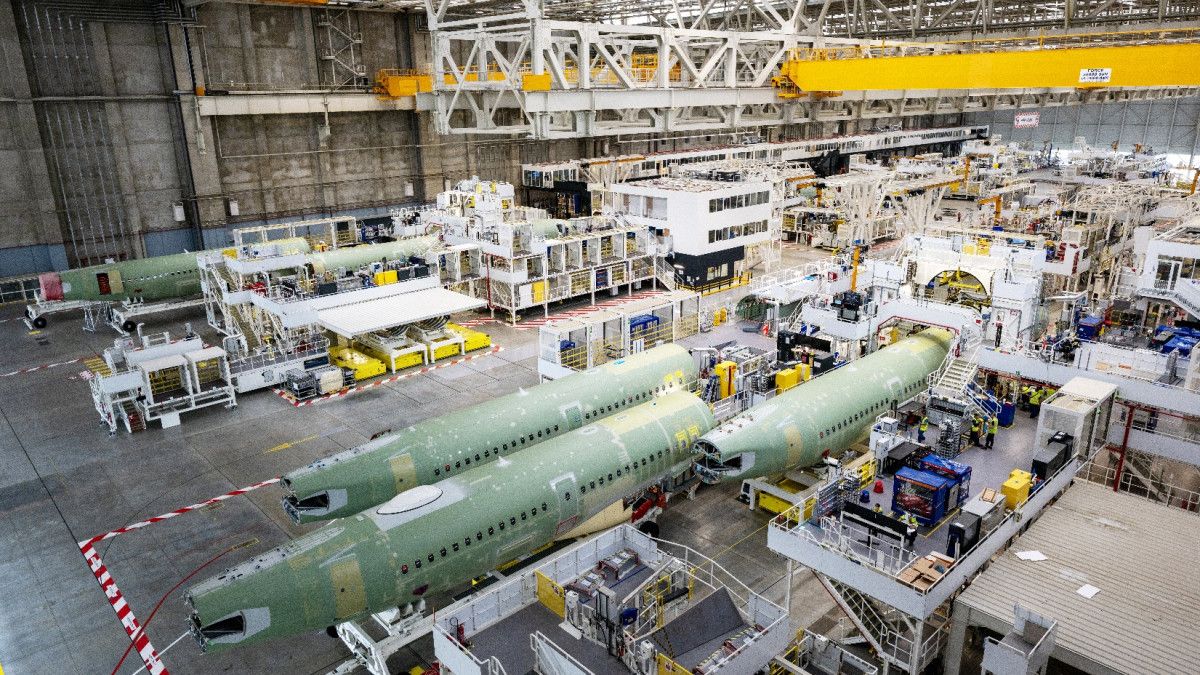 Airbus refuerza Toulouse para acelerar las entregas del A320 ante su gran cartera