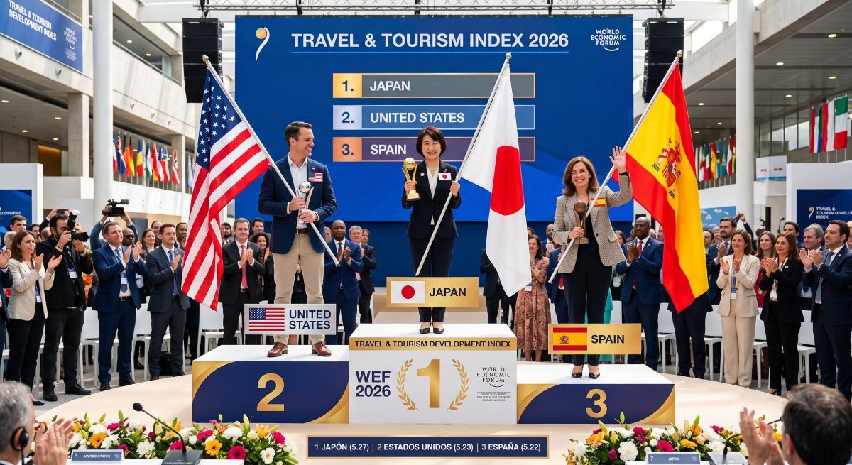 Espa&ntilde;a se mantiene en el top 3 de competitividad tur&iacute;stica del WEF