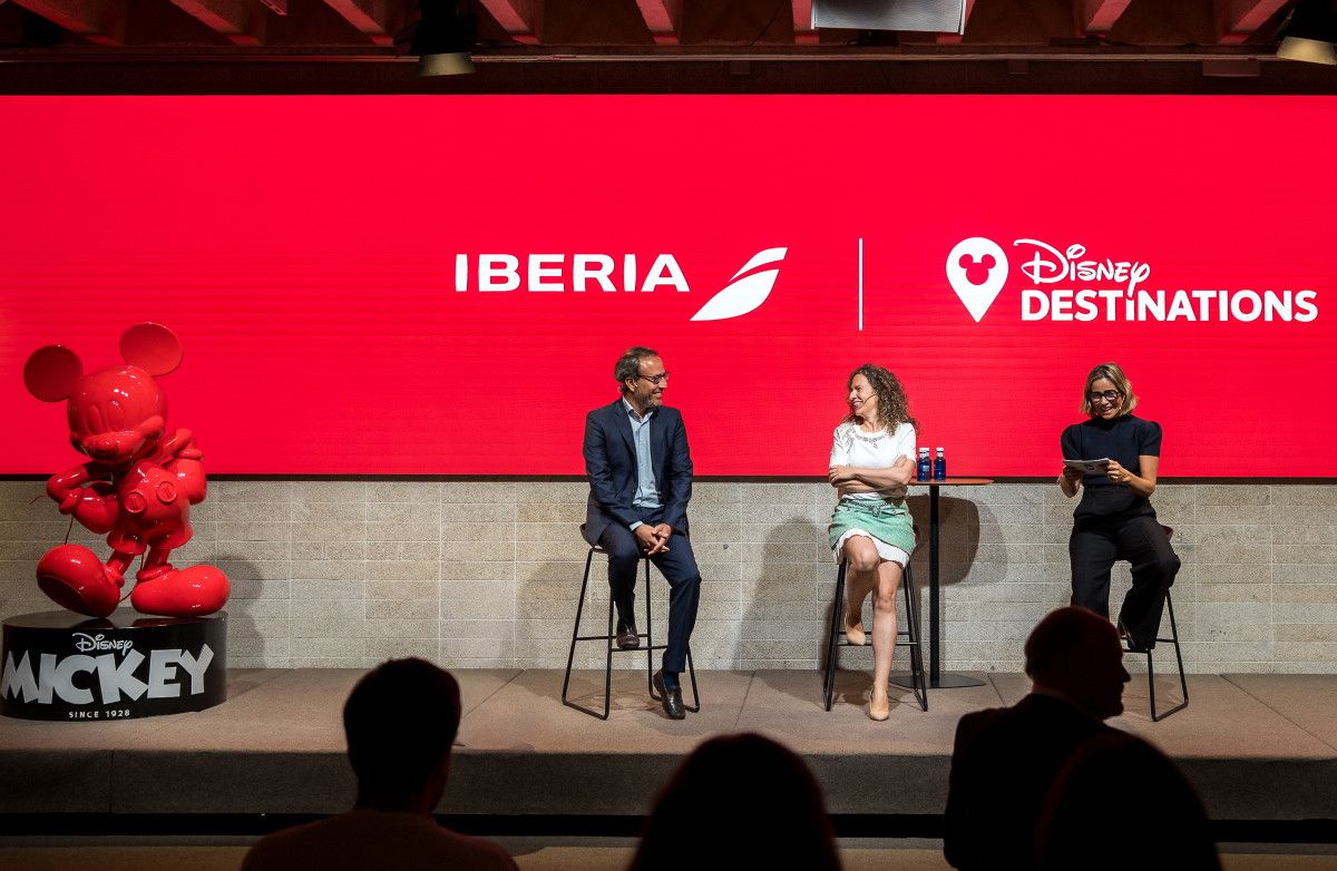 Iberia refuerza su alianza con Disney