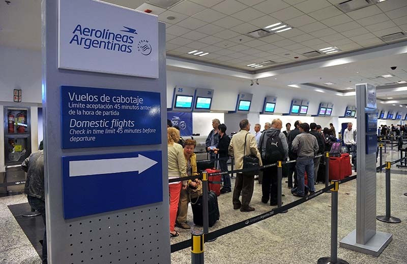 Aerolíneas Argentinas aumenta el peso del equipaje permitido en sus vuelos