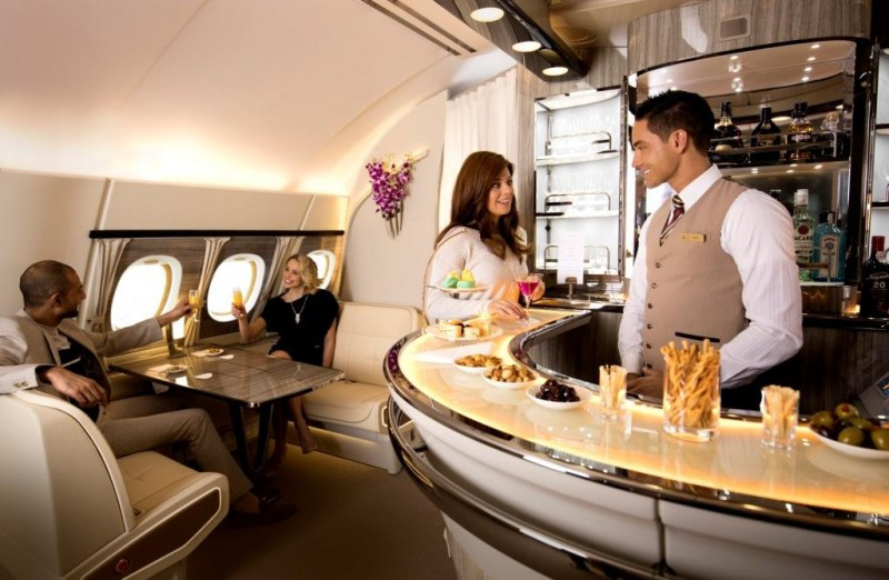 Emirates anuncia mejoras en el Onboard Lounge del Airbus A380
